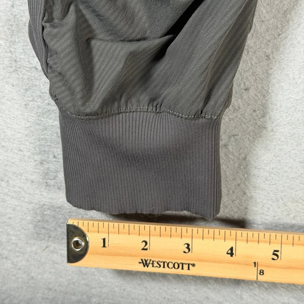Lululemon Studio Dance Jogger Pants Women's Size 8 Charcoal Ruched‎ Ankle